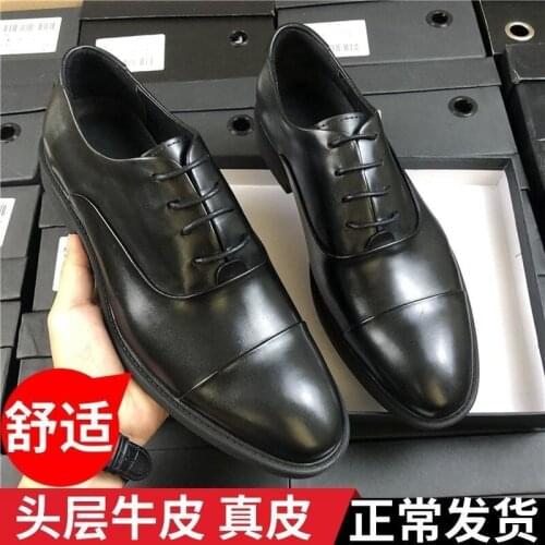 Mens Shoes Leather Dress Mens Leather Shoes Cowhide Shoes Original Chaussure Homme Zapatos De Hombre