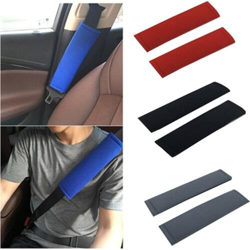 Car Seat Belt Cover Shoulder Strap Cushion Car Styling Seatbelt Shoulder Protector Auto Neck Support Cushion Pad Dropshipping