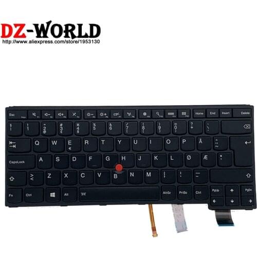 New Norwegian Backlit Keyboard for Lenovo Thinkpad P40 Yoga 460 S3 Yoga 14 Laptop Norway Backlight Teclado 00HW783 00HW820