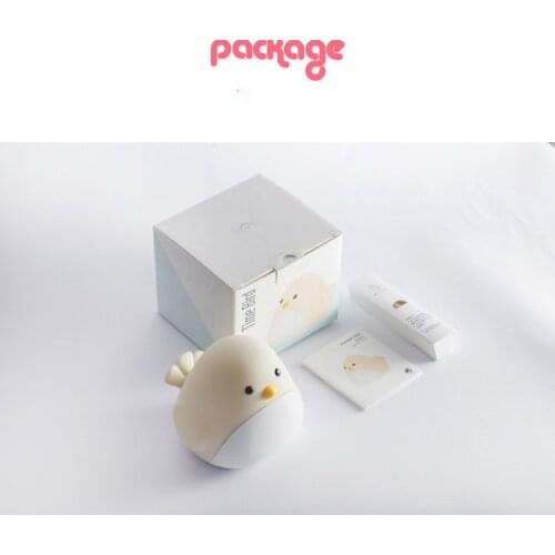 LED Digital Display Bird Alarm Clock with Dimming Timing Switch Motion Sensor Led Light Baby Light Sleeping Light Gift Night