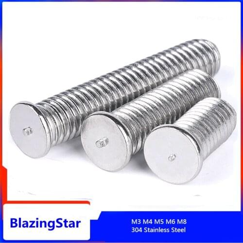 M3 - M8 304 Stainless Steel Screw For Welding Spot Welding Screw Planting Welding Screw Type Welding Stud Bolt
