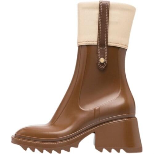 2021 Mid Calf Boots Martin Boots High Heel Women Boots Platform Boots Fashion Female Boots Женские сапоги