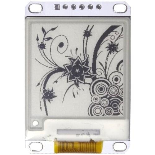 1.54 Inch E-Paper Module E-Ink Display Screen Module Black White Color SPI Support Global/Part refresh Diy For