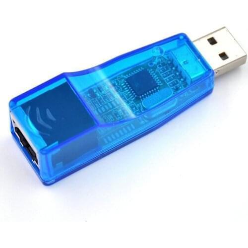 USB 2.0 To LAN RJ45 Ethernet Network Card Adapter For PC 10/100Mbps