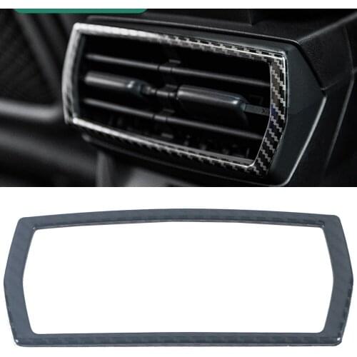 Car Accessories for Audi A3 8Y 2020 2021 2022 Stainless Steel Interior Rear Air Condition Vent Outlet Cover Trim