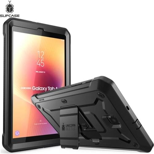 Case For Samsung Galaxy Tab A 8.0 SM-T387 2018 SUPCASE UB Pro Full-Body Rugged Cover with Built-in Screen Protector & Kickstand