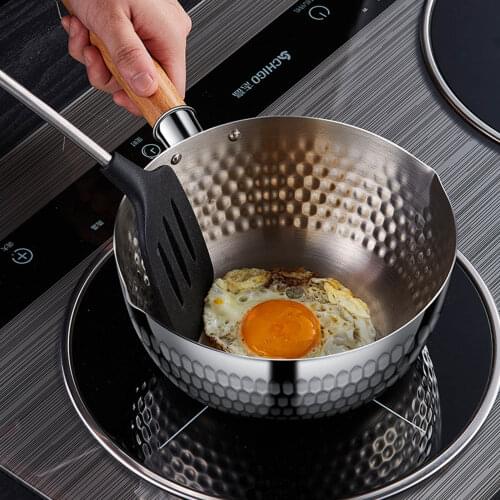 Stainless Steel Cast Iron Cooking Pot Set Mini Non Stick Egg Pan Japanese Kitchen Hotpot Ramen Soup Pot Korean Delightful