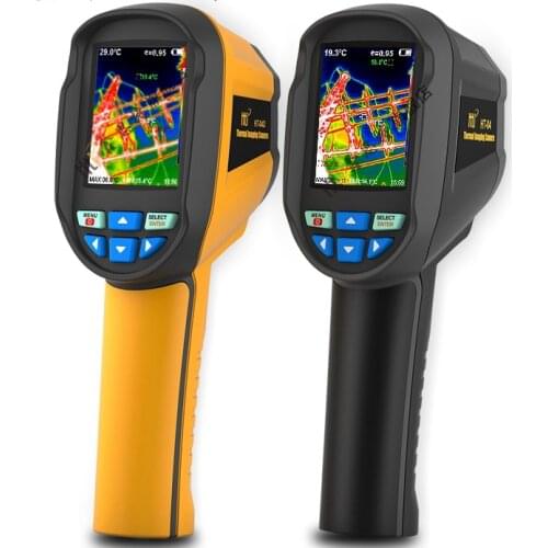 HTi Handheld Infrared Thermal Imager Visible Light Camera Temperature Detector IR Resolution 320X240 -20˚C /300˚C HT-18/HT-19