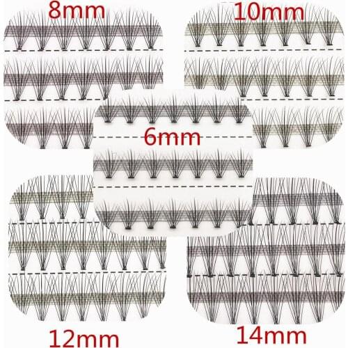 60Pcs 3D Handmade False Eyelashes Long Thick Lashes Extension Eye Makeup Long Thick Eye Makeup 3D Effect