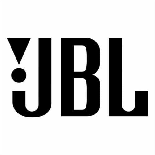 JBL Word Decal Vinyl Car Stickers Accessories Black Silver CL519
