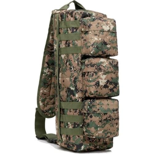 Camouflage Corssbody Molle Tactical Military Army Backpack Bag For Hiking Hunting Climbing Camping Bag Backpacks