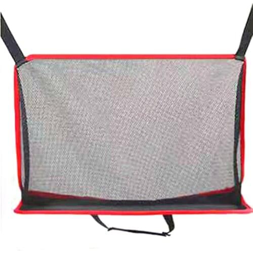 Car Net Pocket Handbag Holder Seat Back Net Bag Handbag Holder For Car Driver Storage Netting Pouch Car Accessories