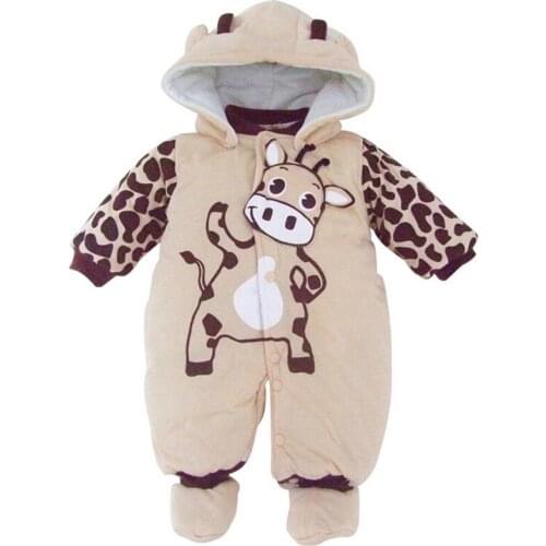 YAOYAO BEAR Baby Boy Clothes Newborn Baby Bodysuit Body Girl Sleepwear Animal Jumpsuit Fleece Infantil Bebes Pajamas Clothes