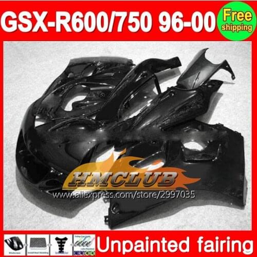 Body Unpainted Full Fairing Kit For SUZUKI GSXR600 GSXR750 GSXR 600 750 96 97 98 99 00 1996 1997 1998 1999 2000 Fairing