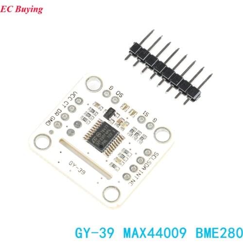 GY-39 MAX44009 BME280 Sensor Module For Arduino STM32 Temperature Humidity Sensors UART I2C IIC TTL Electronic DIY Board GY 39
