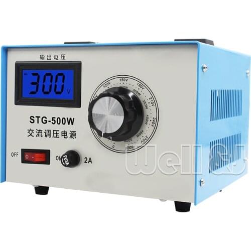 220V Single-phase AC Voltage Regulator Voltage Stabilizer 0-300V Adjustable Power Transformer