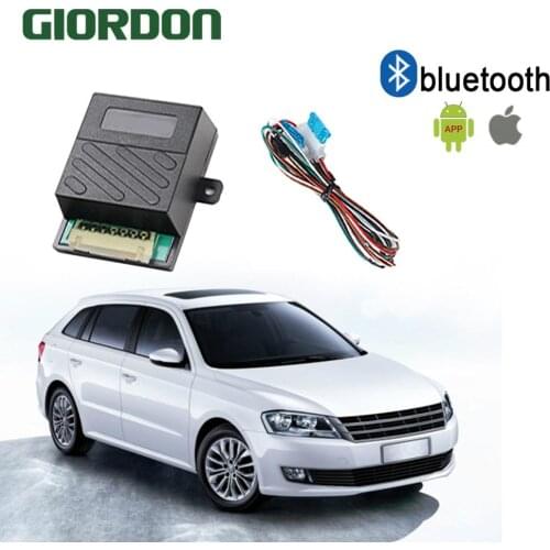 Pke intelligent key car alarm system central remote control lock start stop button keyless passive Automobile signalling device