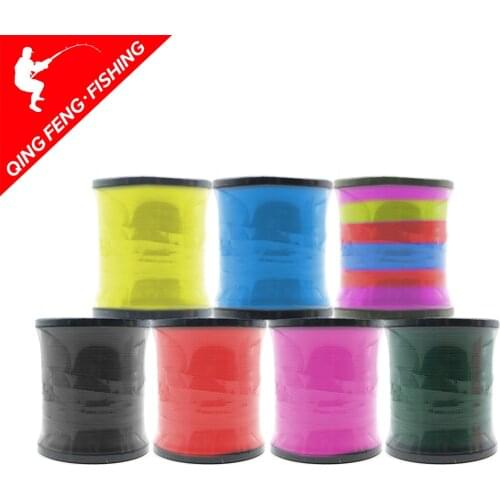 1000M Multicolour PE Braided Wire 4 Strands Multifilament Japanese Fishing Line