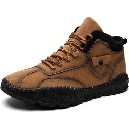 Qian eu love Men's Work Shoes