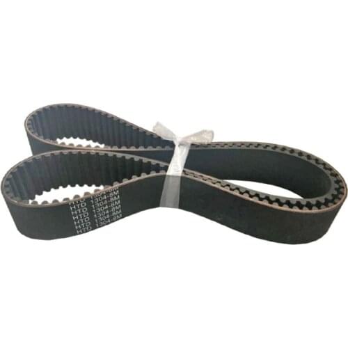 HTD1256-8M HTD1264-8M HTD1272-8M HTD1280-8M HTD1288-8M HTD1296-8M HTD1304-8M HTD1312-8M HTD1320-8M Rubber Timing Belt Black 1PC