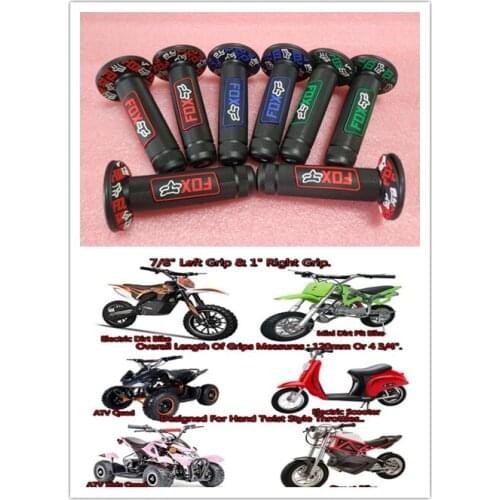 Motorcycle handle motorcycle cross handle lever dirt pit bicycle 7/8 "handlebar rubber double density gel handle sleeve