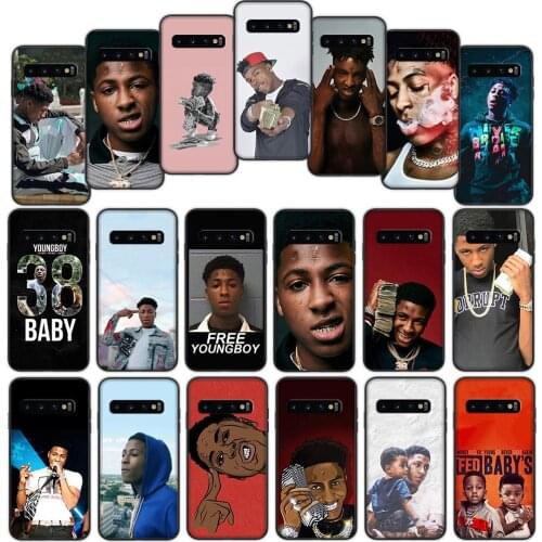 Broke Again Youngboy 38 Baby Rap Soft Cover Case for Samsung Galaxy Note 10 20 Ultra S10 Plus S10e Lite