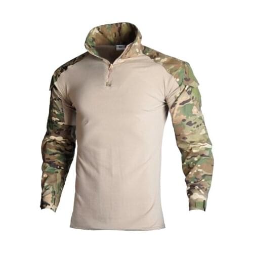 Outdoor Airsoft Paintball Clothing Military Shooting Uniform Tactical Combat Camouflage Shirts Cargo Pants Elbow/Knee Pads Suits