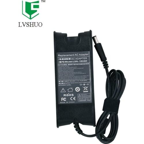 90W 19.5V 4.62A Notebook Charger for Dell Laptop Adapter 7.4mm*5.0mm Big Pin