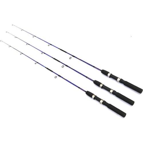 1.2M 1.5M mini retractable carbon pole winter ice fishing rod ultralight fishing gear tool tools