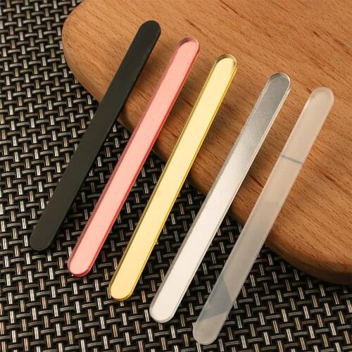 10/100 Pcs Useful Acrylic Ice Cream Sticks Popsicle Stick Kids Crafts DIY Handmade Making Crafts Baby Shower Kids Gift 11.3x1cm