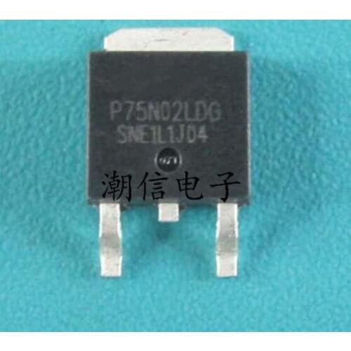 10pcs P75N02LD P75N02LDG