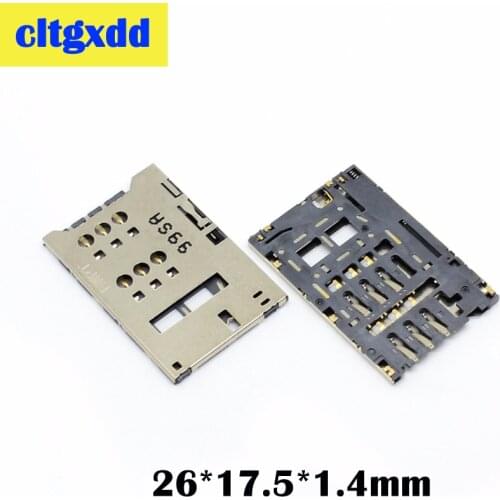 Cltgxdd 2pcs sim card reader holder for Huawei P1 T9200 U9200 X2-02 E5776 E5776S E589U sim card socket slot tray replacenment