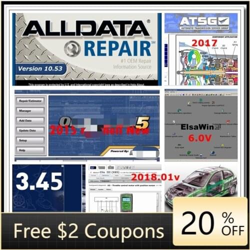 2021 Hot sale alldata software mit..chell OD5 software for car and truck car diagnostic tool software Auto..data 1TB HDD