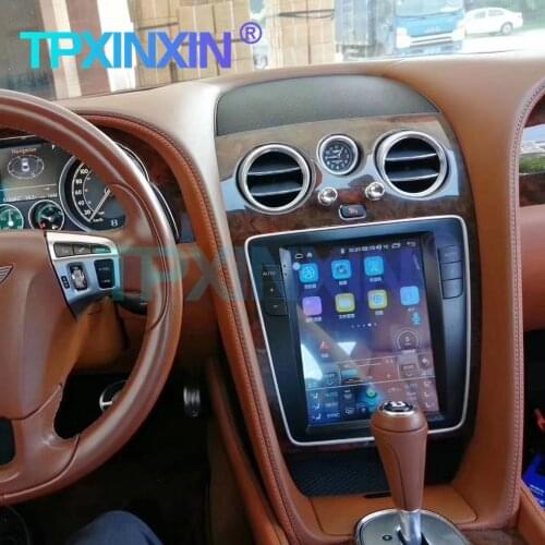 Android 11 Auto 6+128G For Bentley Continental 2012-2019 Tesla Style Screen Car Radio GPS Navigation Headunit Multimedia Player