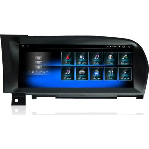 Android 10.0 touch screen Car video dvd player stereo radio gps navigation system for Mercedes Benz S Class W221 W216 2005-2013