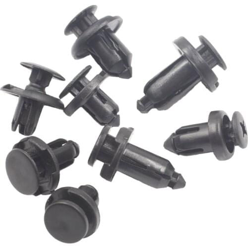 KA LI LI Auto Car Trunk Cover Shield Plastic Rivet Retainer Push in 6x6.7mm Hole Retaining Clip Fastener Trim Panel