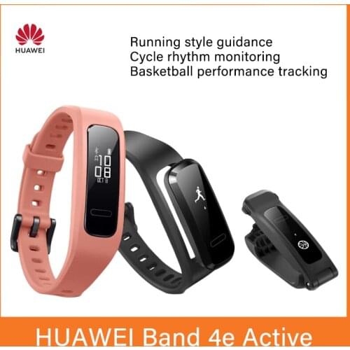 Huawei Bracelet 4E sports waterproof anti sweat sleep detection message reminder intelligent Bluetooth Bracelet