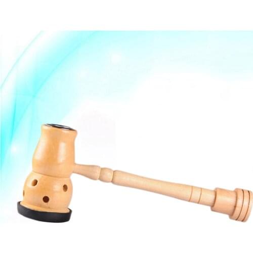 Moxa Stick Burner Holder, Mini Wooden Moxa Box Portable Healing Box For Moxa Moxibustion One Hole