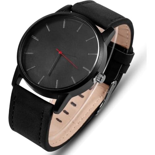 Mens Watch Fashion Leather Quartz Watch Relogio Masculino Casual Sports Watches Men Luxury Wristwatch Hombre Hour Male Clock