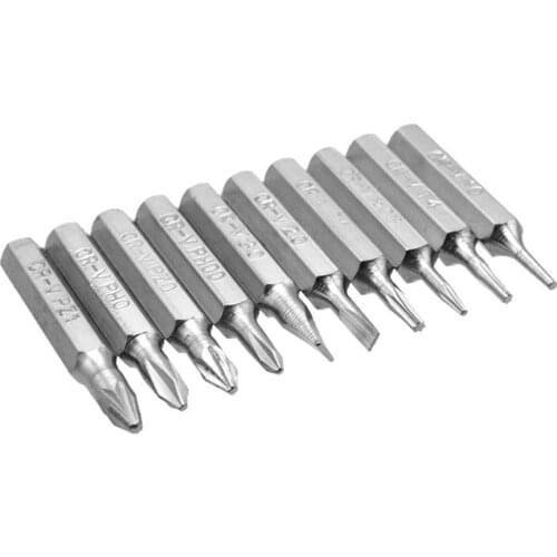Durable Bits Wear-resistant Portable 10pcs/set 4mm Torx Security Screwdriver Drill Bit Phone Repair Screw Driver Bits