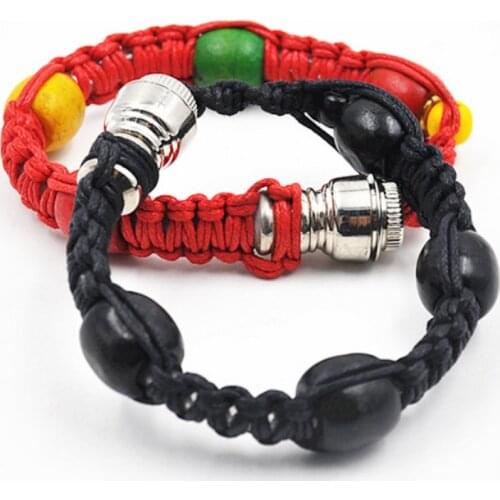 1pcs Bracelet Shape Smoke Pipe Jamaica Tobacco Smoking Herb Pipes Cigarette Accessories 3 Style For Man Women Grinder tubo