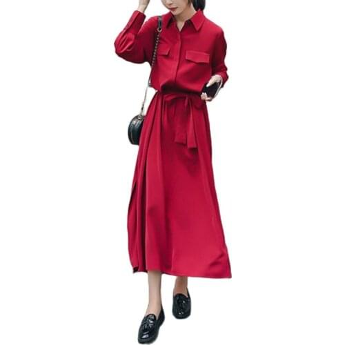 LOVEYI Fashionable Shirt Dresses