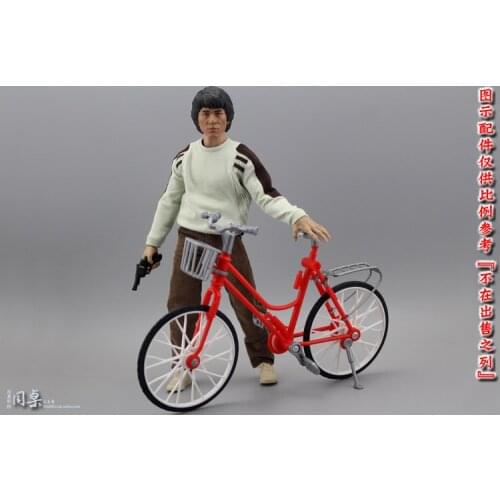 Bicycle model scene 1/6 soldier mini simulation accessory OB doll 12 inch doll available