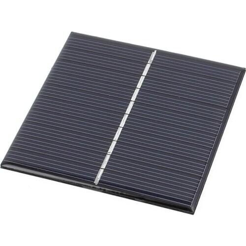 5V 0.8W Polycrystalline Solar Cell DIY Solar Panel Charger For 3.7V Battery Toy Education Kits 80*80*3MM FreeShipping