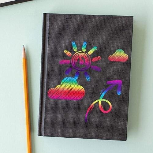 30.5x50cm Printing Film sticker Self-Adhesive Vinyl Roll Holographic Rainbow Craft DIY Adhesive Vinyl Design home decoration