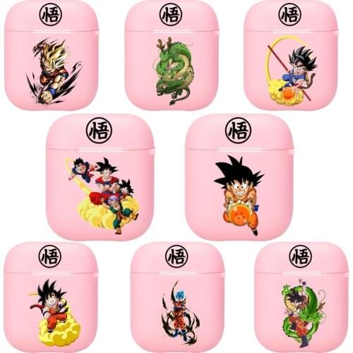 Anime Cartoon Seven-Dragon Ball Silicone Bluetooth Wireless Earphone Case for AirPods Protective Cover Skin Accessories Pods Cha