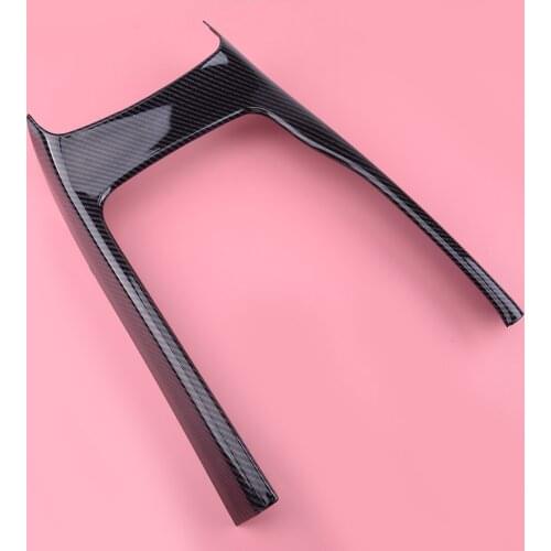 Carbon Fiber Style Inner Gear Shift Panel Frame Trim Fit For Jeep Grand Cherokee 2014 2015 2016 2017 2018 2019