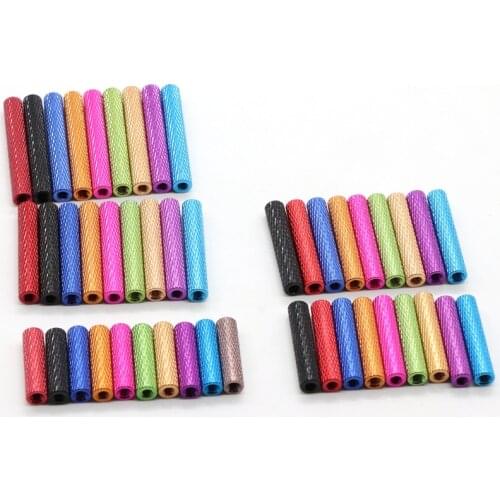 10PCS Aluminum Column Post M3 20mm 25mm 28mm 30mm Round Alloy for ZMR250 210 Frame Kit FPV Racing Drones DIY Parts