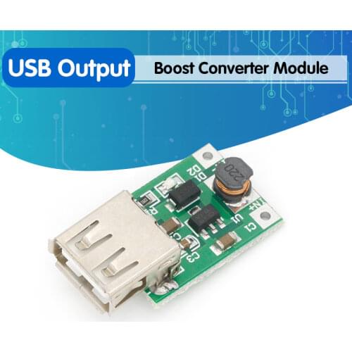 2V-5V To 5V 1200MA USB Output Boost Converter Mini DC-DC Step-up Power Module Lithium Battery Charger Board For Phone Camera
