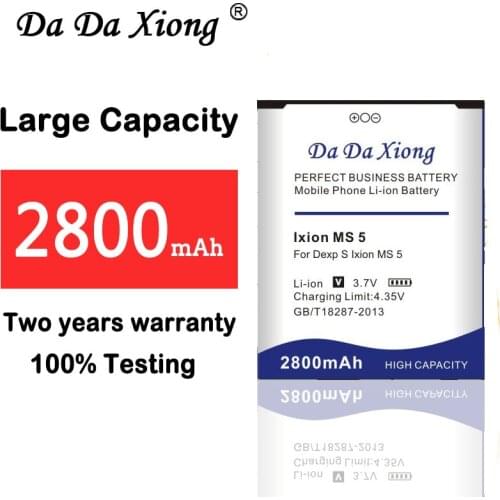 Da Da Xiong 2800mAh IXION MS 5 Battery For dexp ixion ms 5 inch battery
